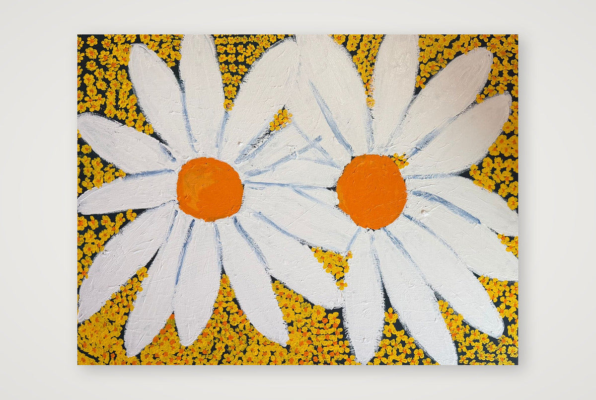 Daisy — 80×60cm, 31×24" Print only
