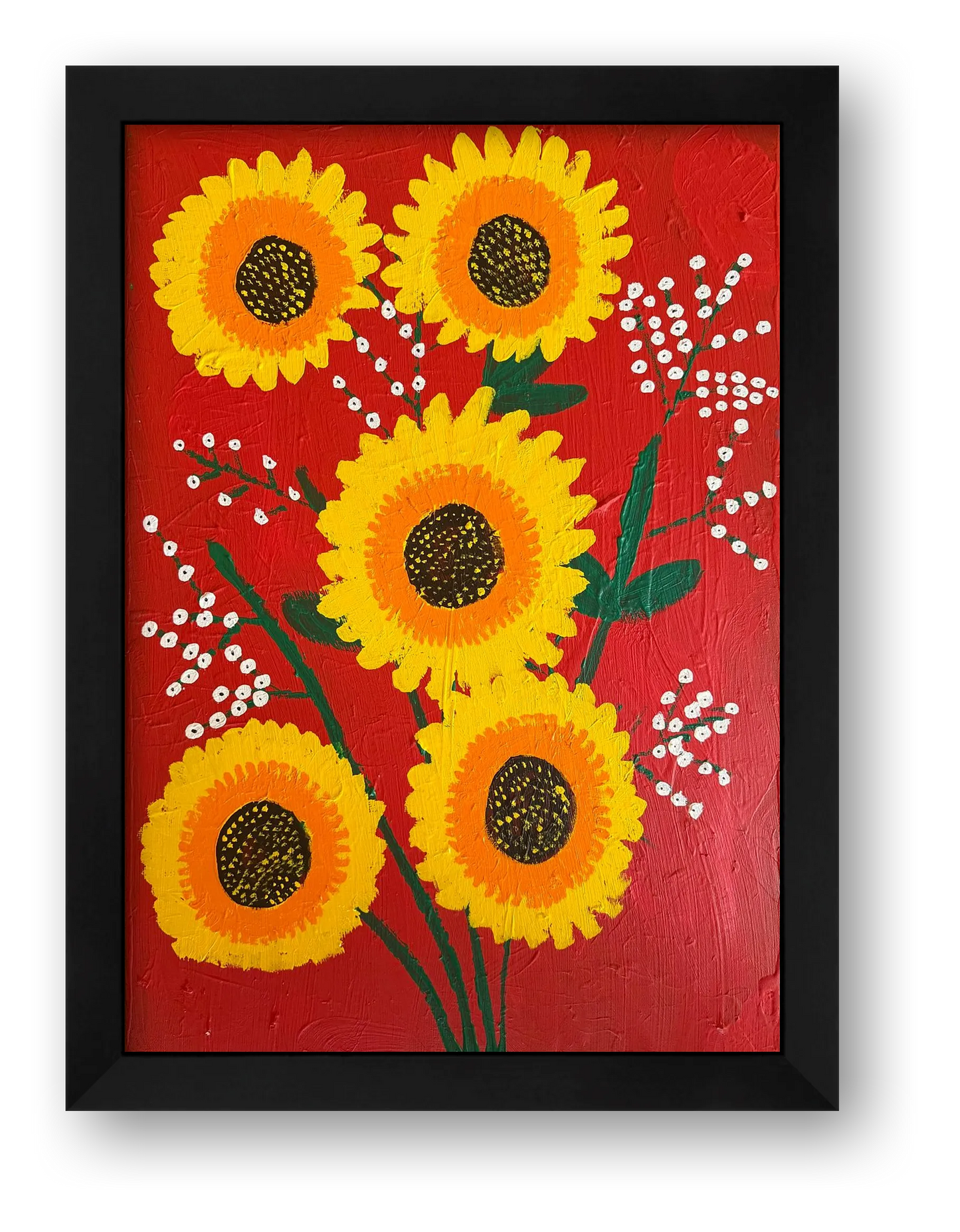 Sunflower Family  — framed