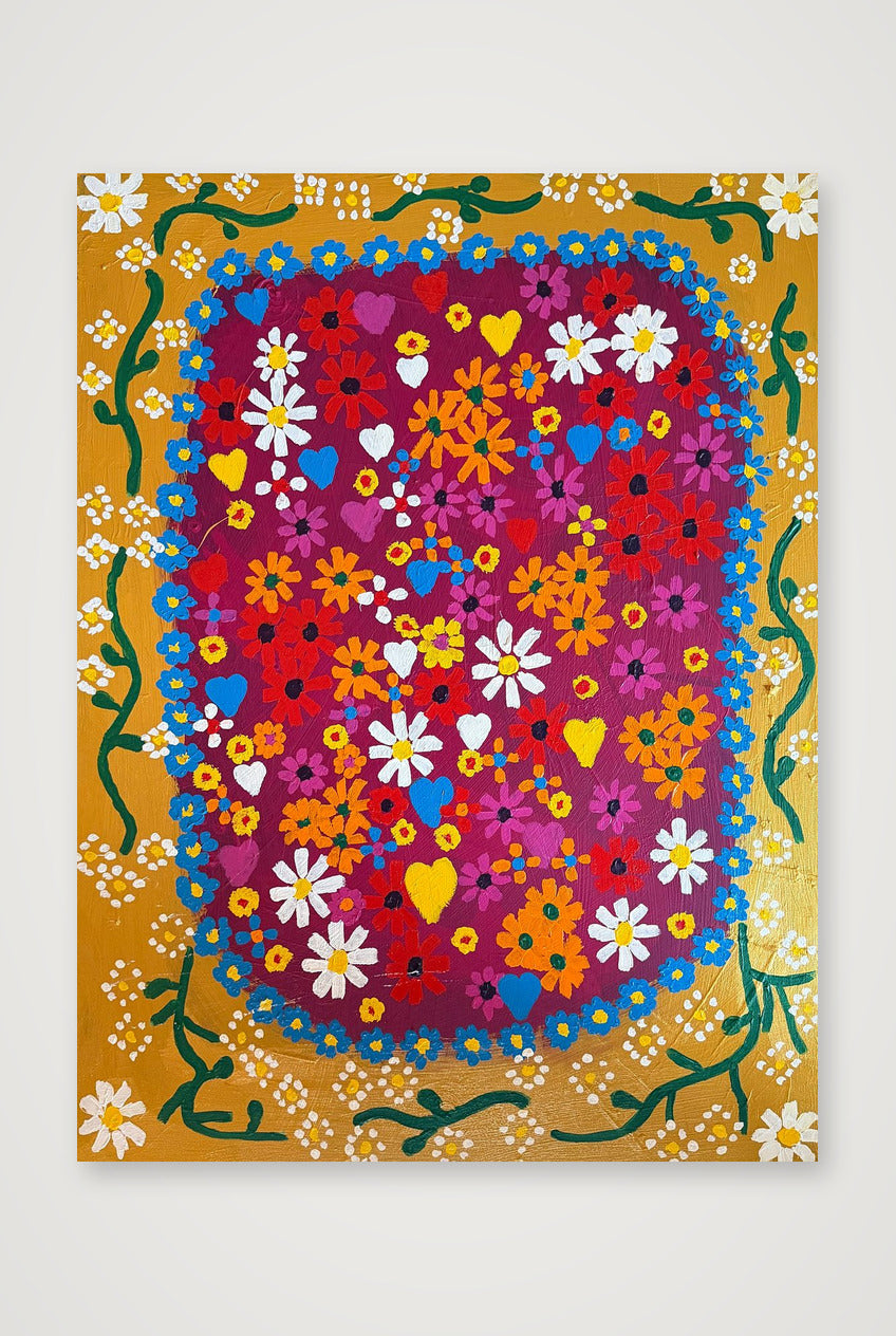 Daisy Medals — 60×80cm, 24×31" Print only