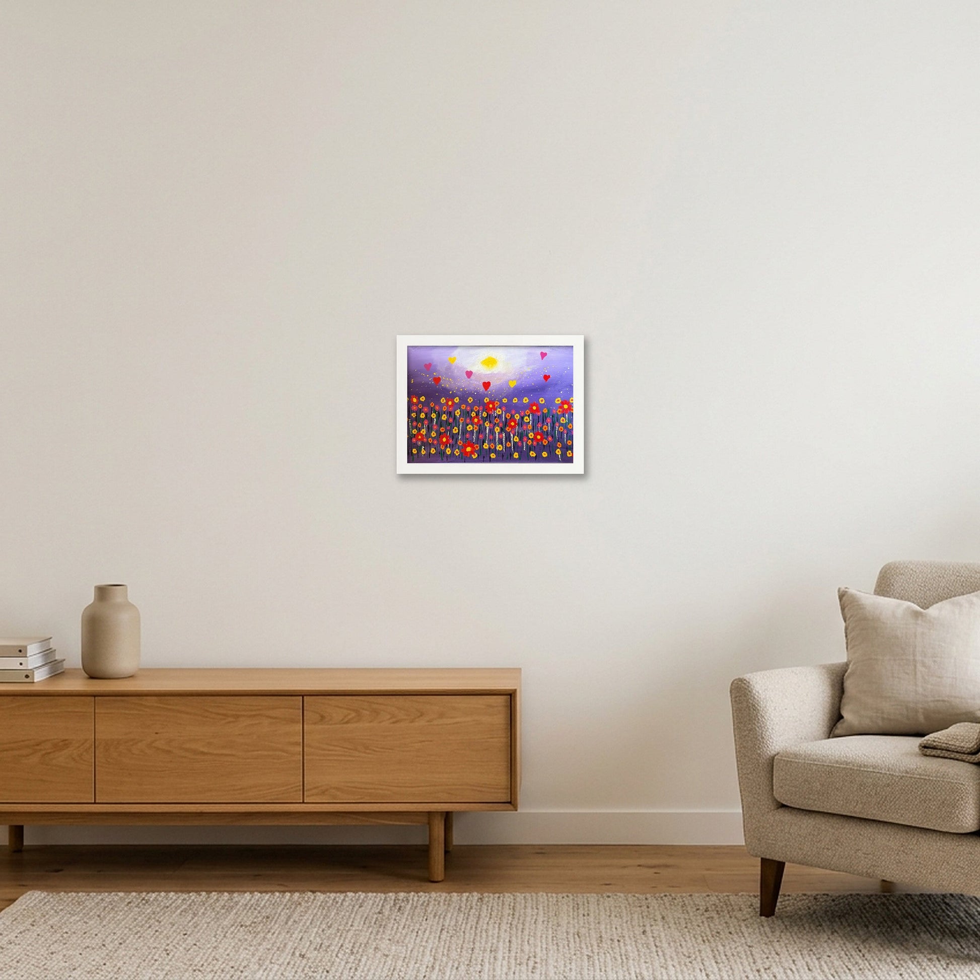 Starry Night  — A4 (30×21cm, 12×8") White Frame