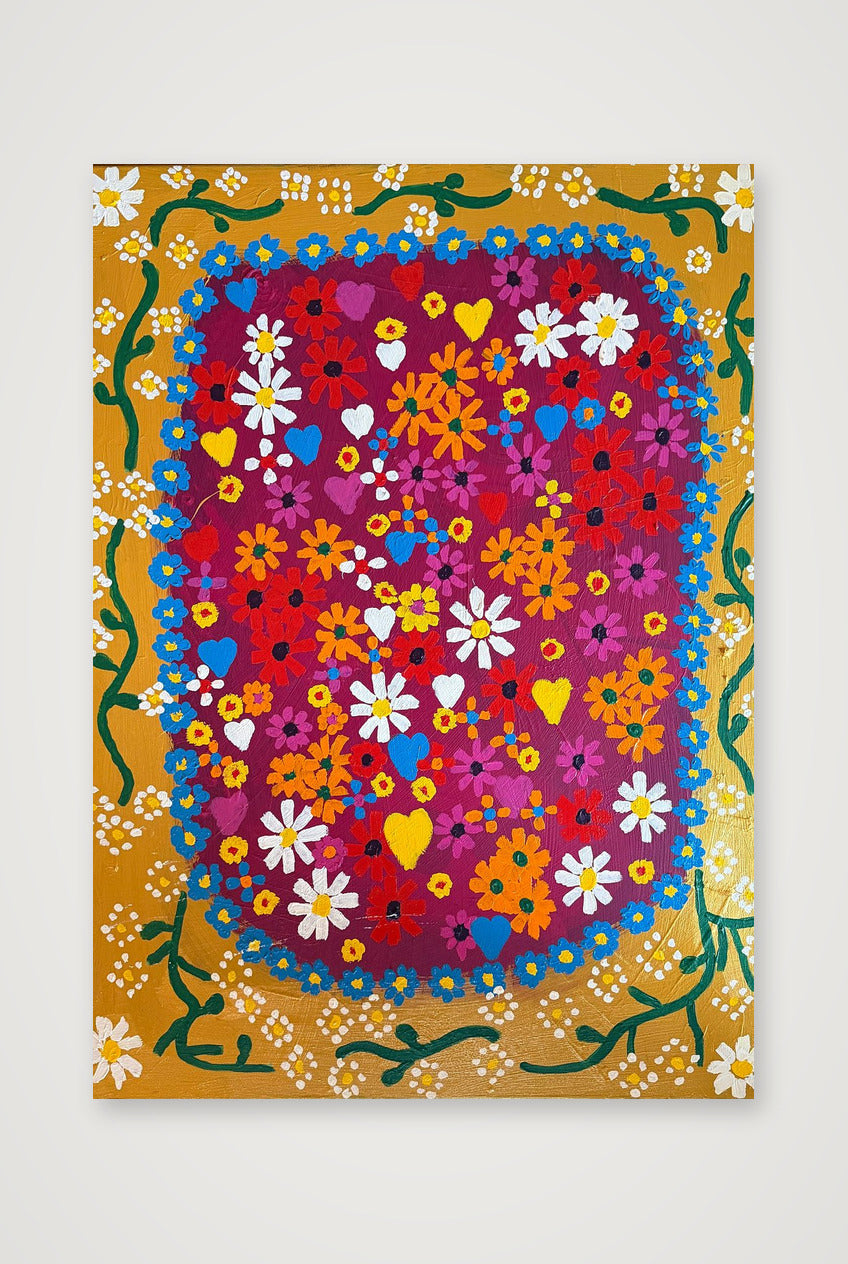 Daisy Medals — A4 (21×30cm, 8×12") Print only
