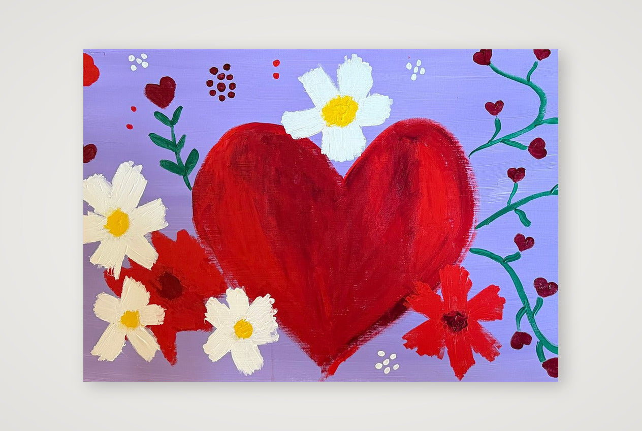 Vine of Hearts  — 100×70cm, 39×28" Print only