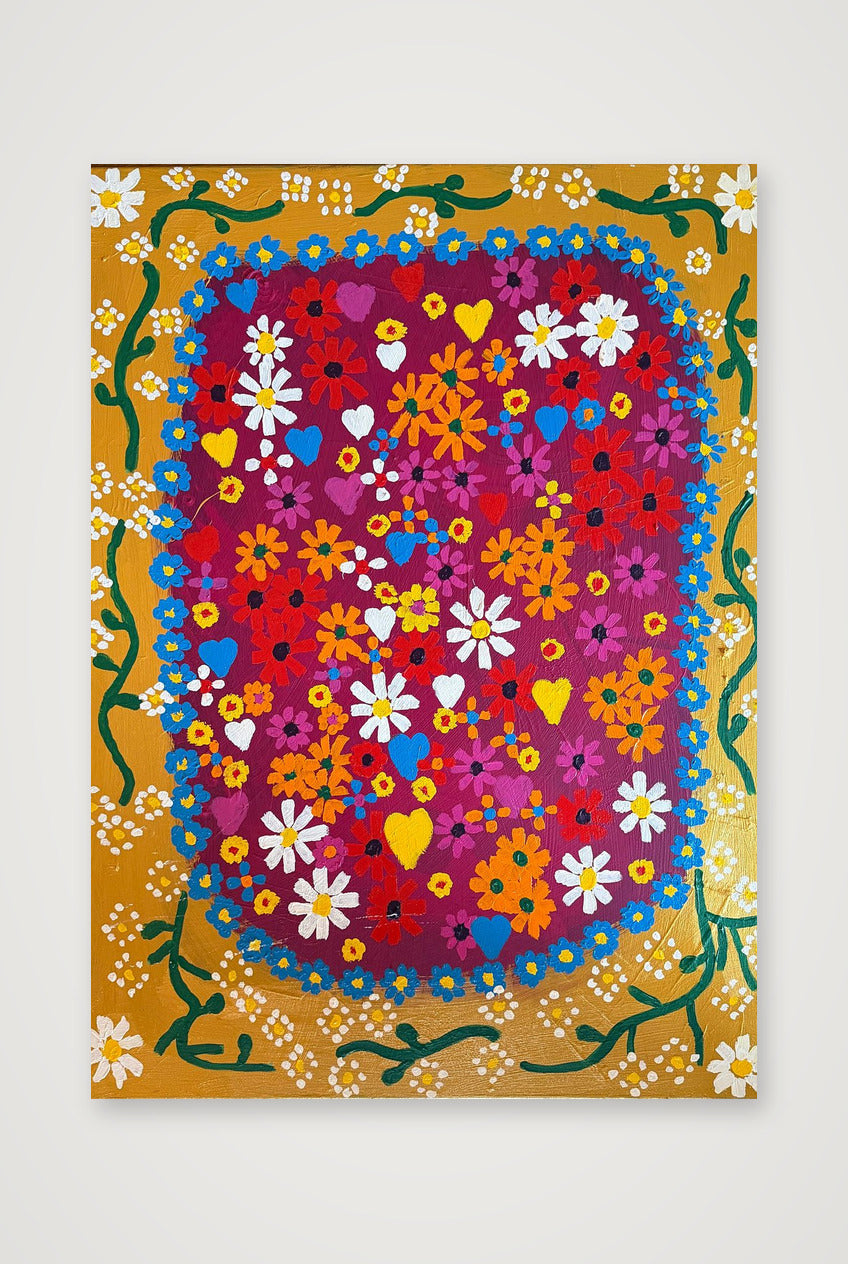 Daisy Medals — 42×59cm, 17×23" Print only