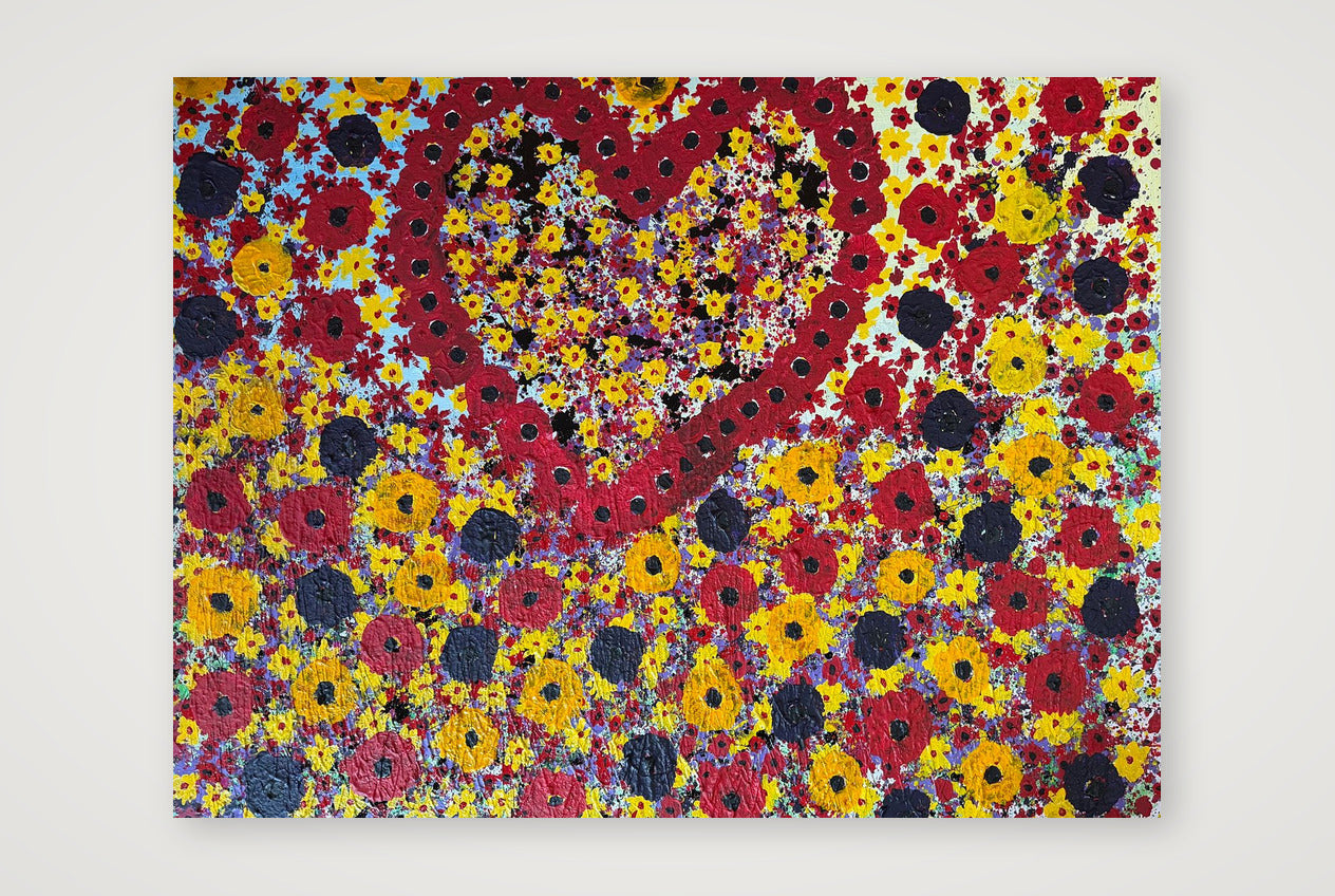 Hearts — 80×60cm, 31×24" Print only