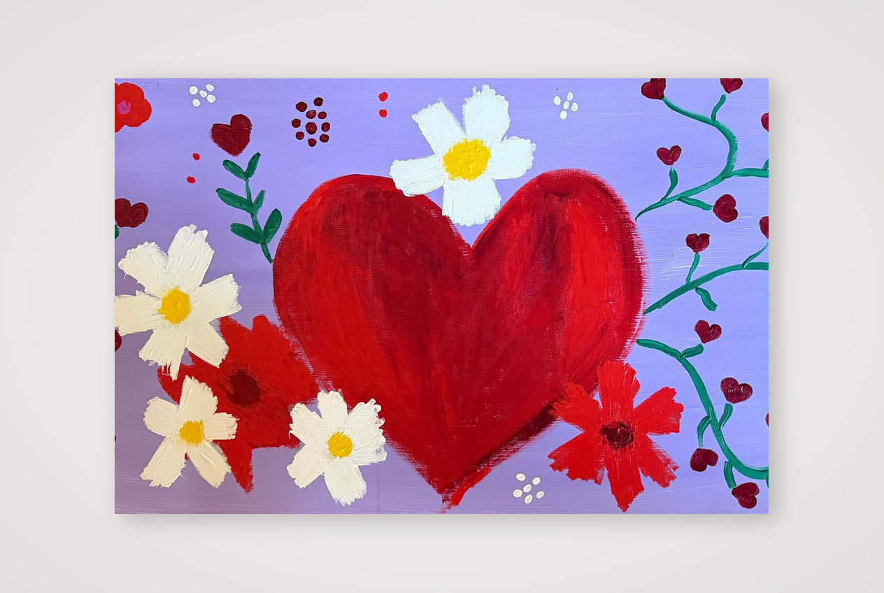 Vine of Hearts  — 60×40cm, 24×16" Print only