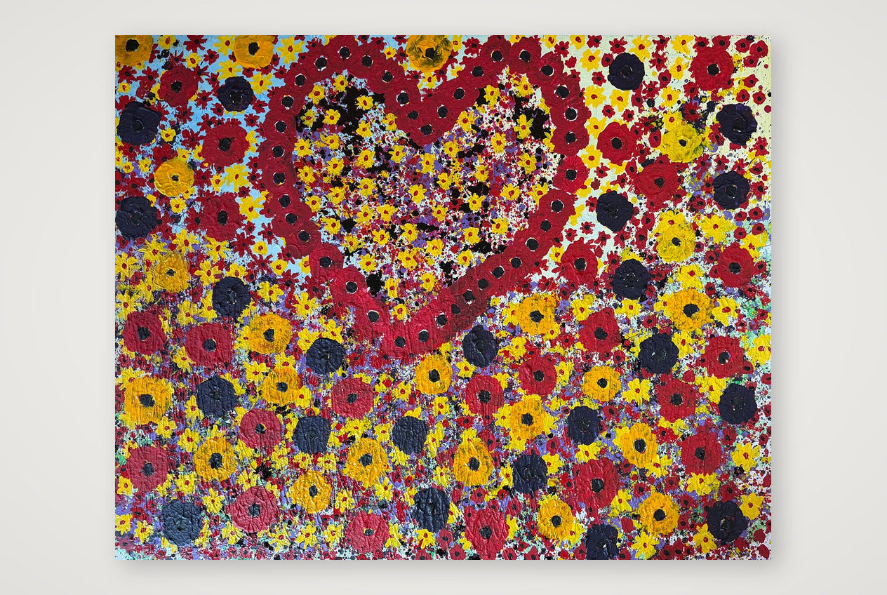 Hearts — 35×28cm, 14×11" Print only