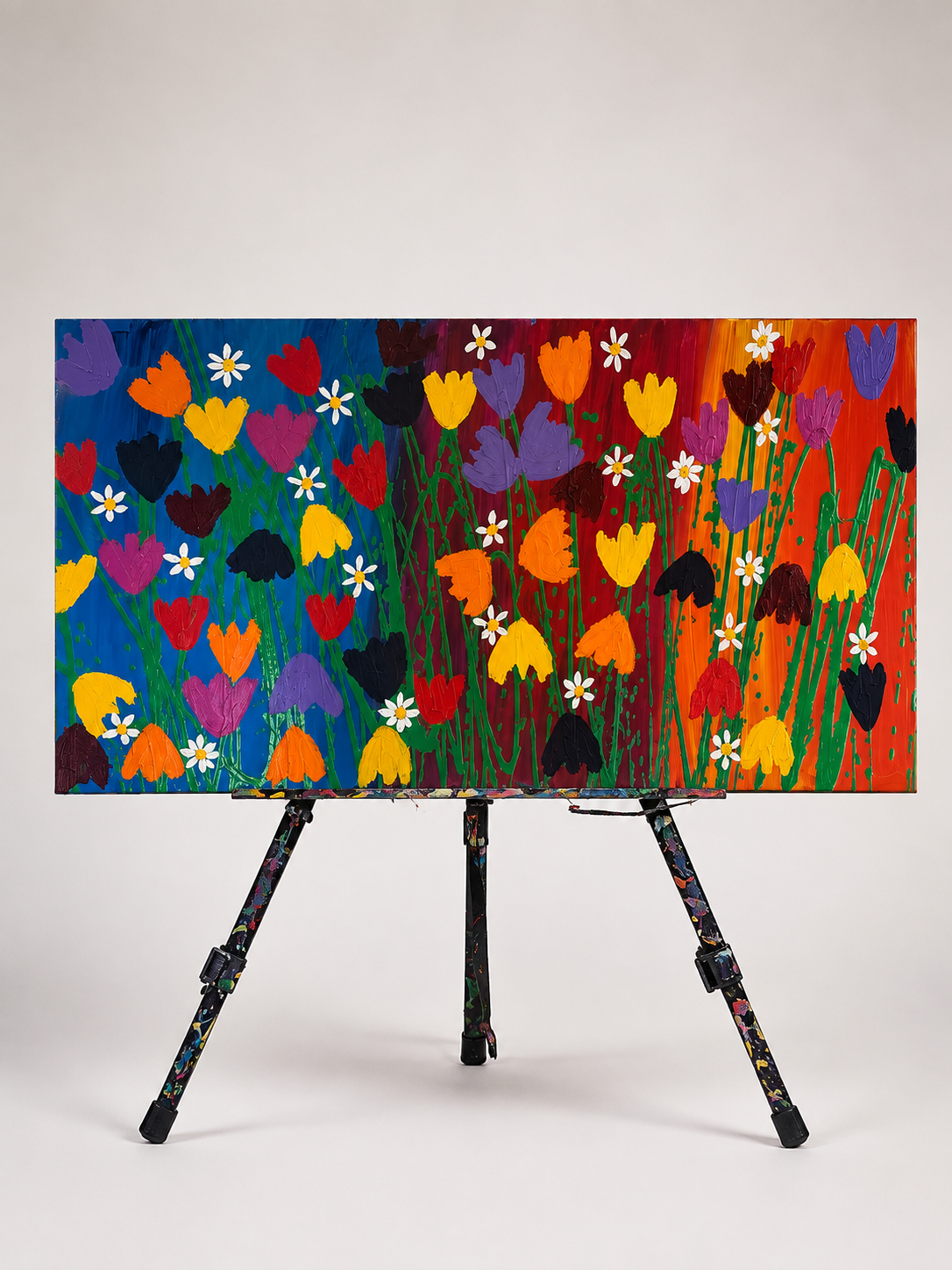 Rainbow Tulips