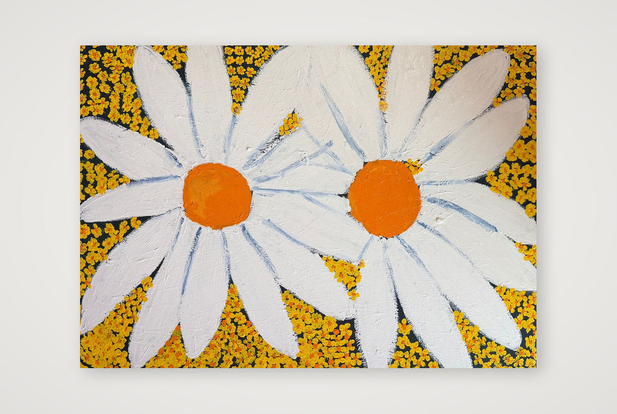 Daisy — A4 (30×21cm, 12×8") Print only