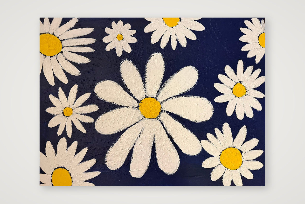Daisies  — 40×30cm, 16×12" Print only