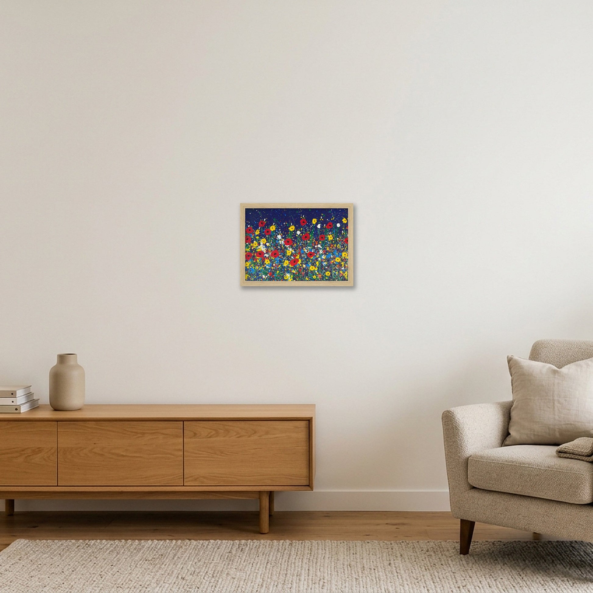 Night  — A4 (30×21cm, 12×8") Oak Frame