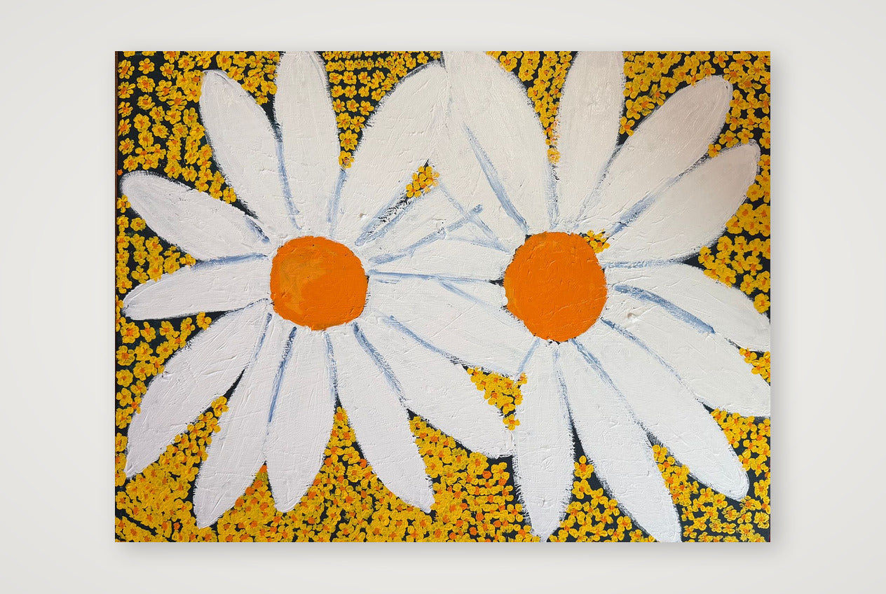 Daisy — 80×60cm, 31×24" Print only